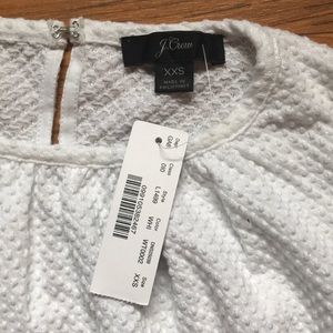J. Crew Tops - J.Crew raised dot peplum top J. Crew Tops - J.Crew raised dot peplum top